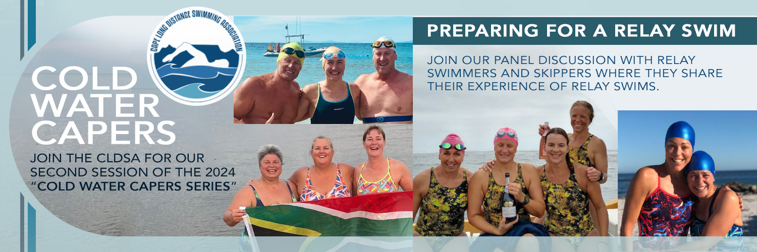 Cold Water Capers presented by the CLDSA - Preparing for a Relay swim