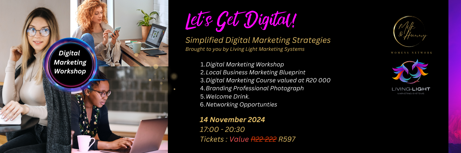 Milk & Hunny Ladies Network - Let's Get Digital