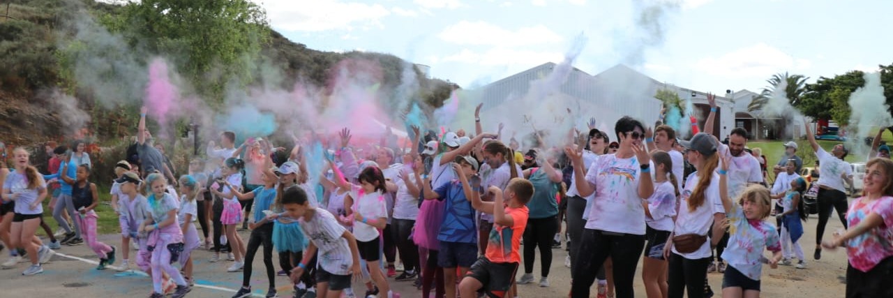 Malmesbury Gymnastics Colour Run 2024