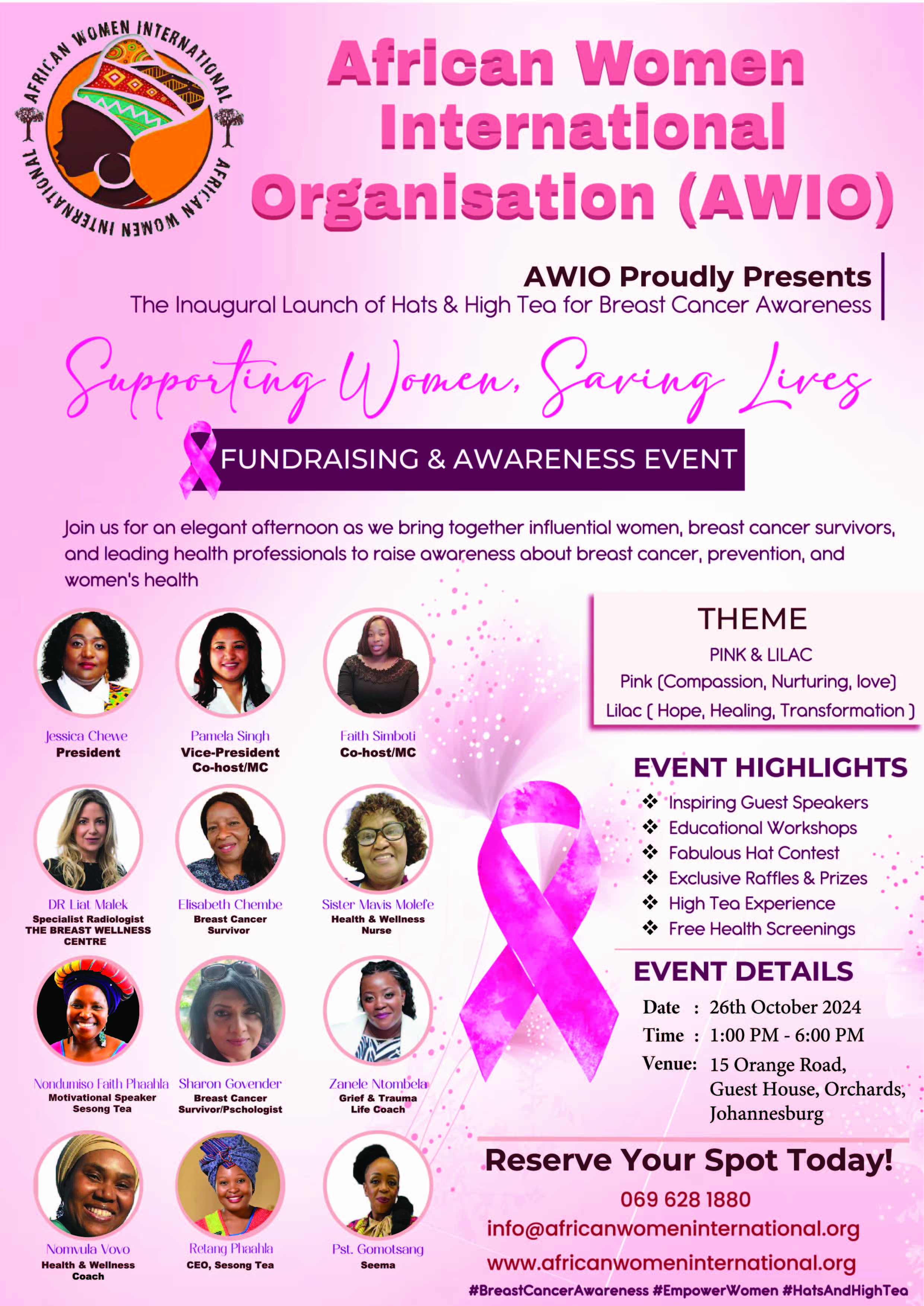 Hats & High Tea for Breast Cancer Awareness