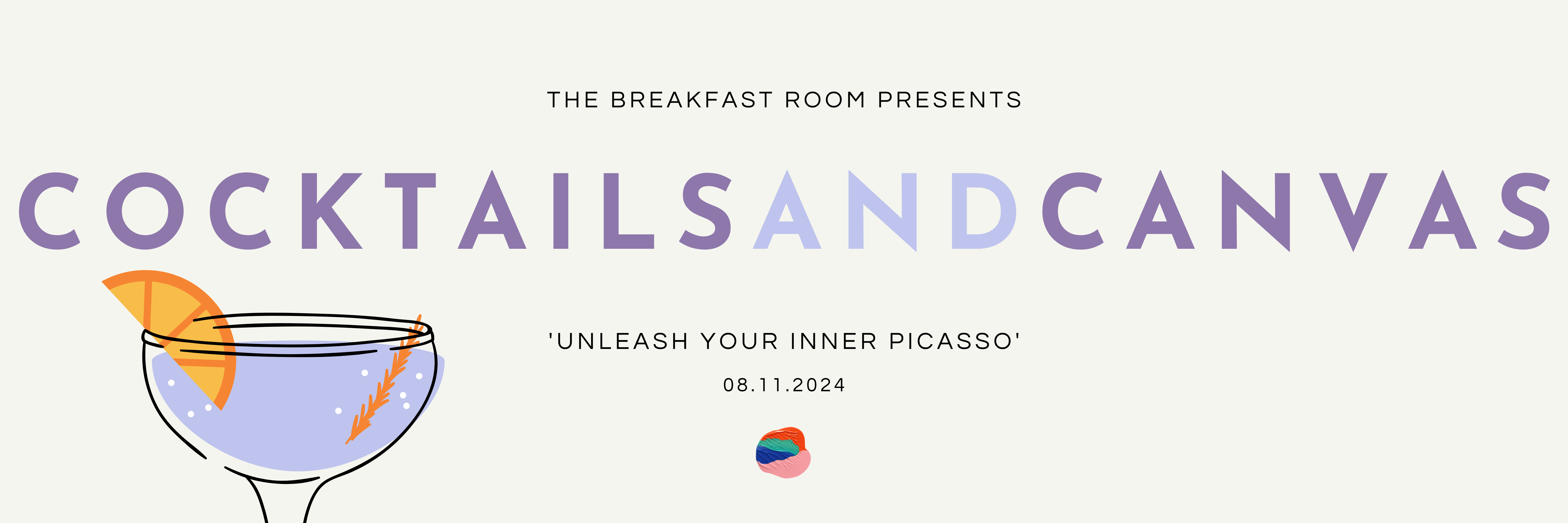 Cocktails and Canvas at The Breakfast Room