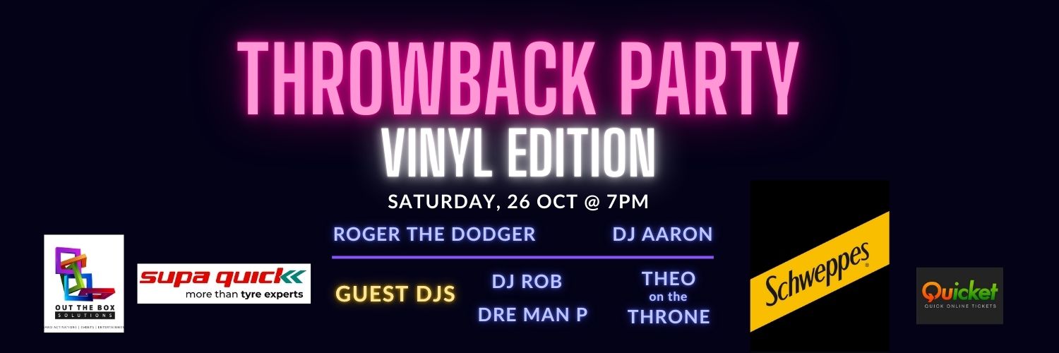 Throwback Party - VINYL Edition (SOLD OUT)