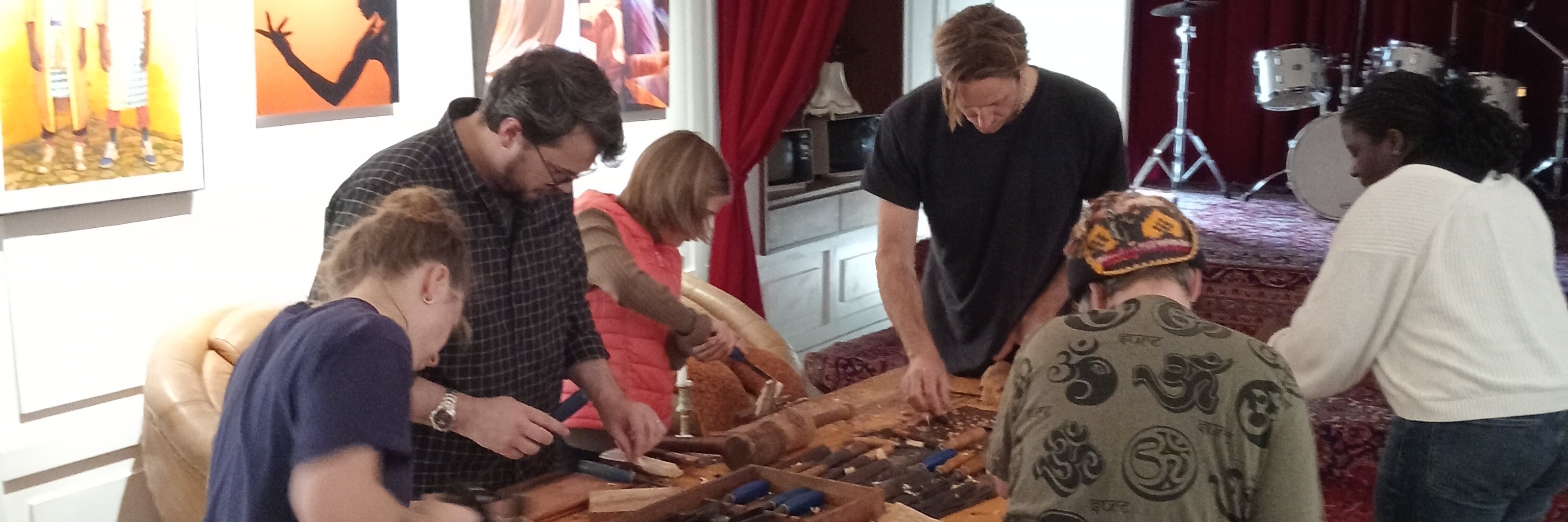 Woodcarving workshop for Adults at Gorgeous George (November)