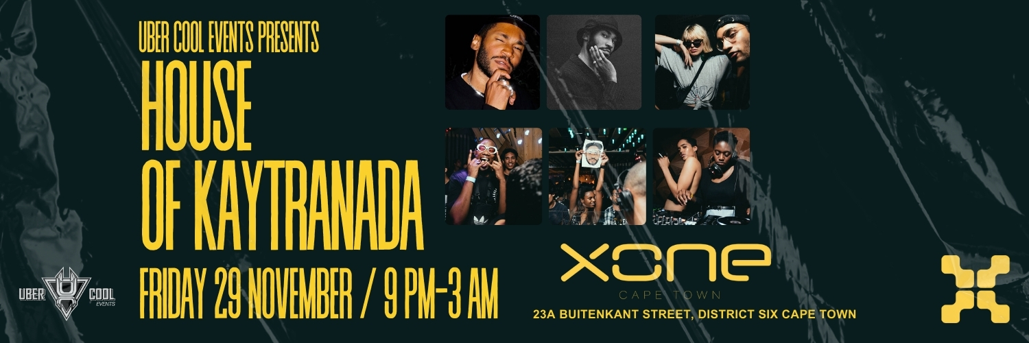 House of Kaytranada - FRIDAY 29th NOVEMBER - XONE