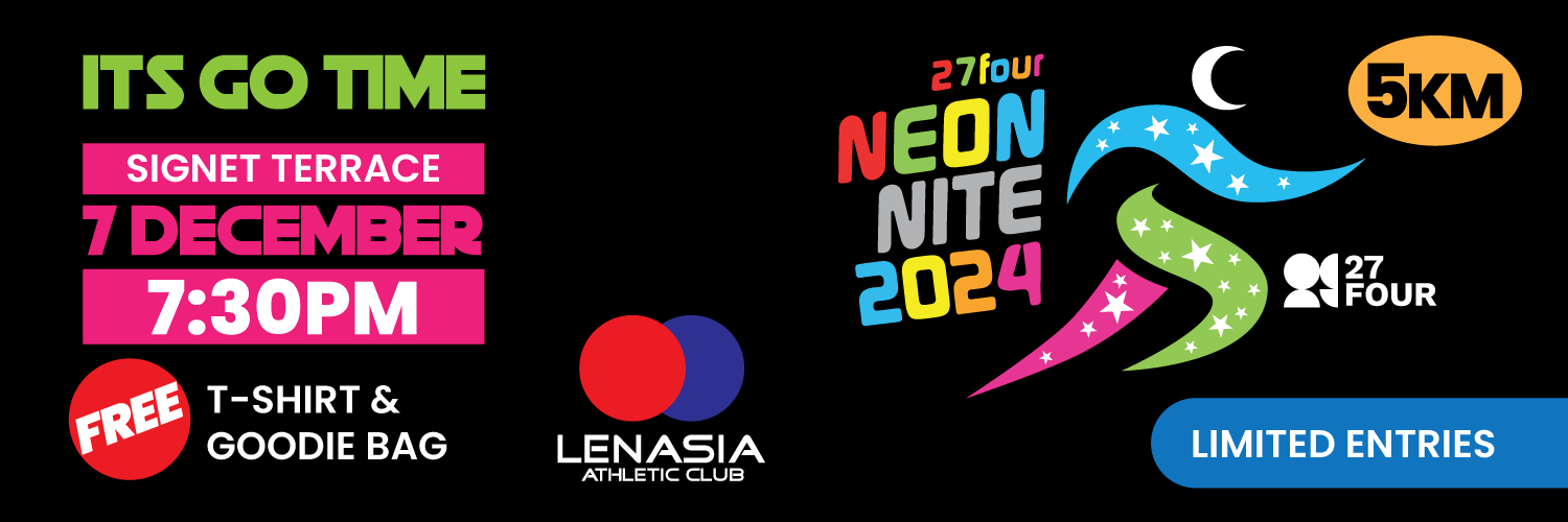 27four Neon Nite 5 km Fun Run / Walk