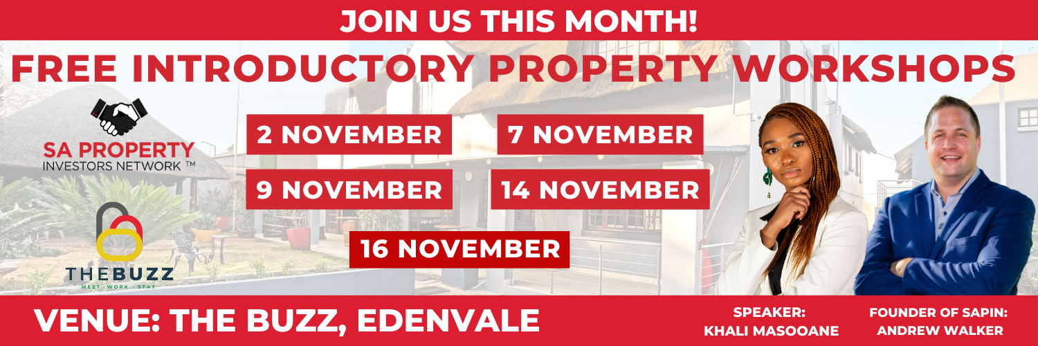 FREE 2 Hour Property Investing Workshop - November 2024