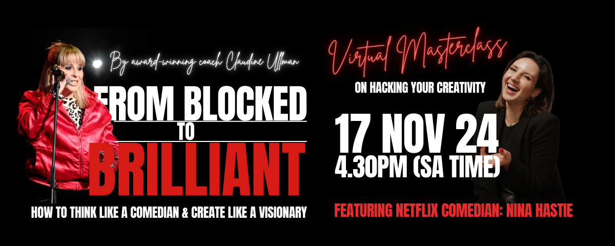 From Blocked to Brilliant Masterclass by Claudine Ullman