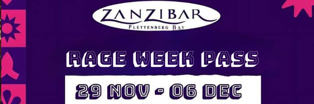 2024 Zanzibar Rage VIP Week Pass