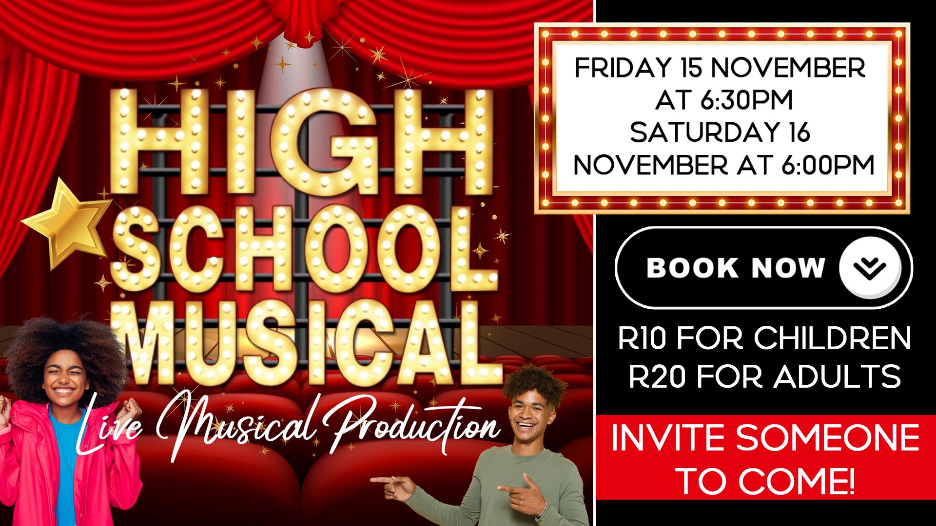High School Musical Live Musical Production