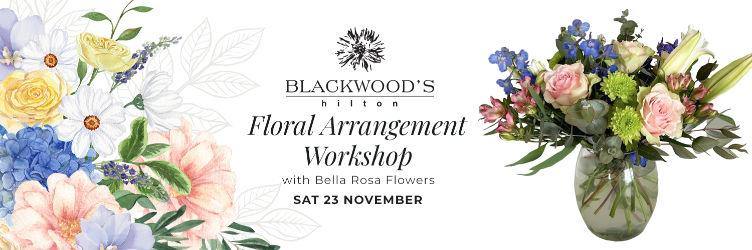 Floral Arrangement Workshop with Bella Rosa Flowers