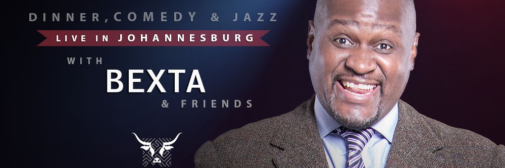 Dinner & Comedy with BEXTA & Friends LIVE in Johannesburg at Kings Kraal, Bryanston 20 November 2024
