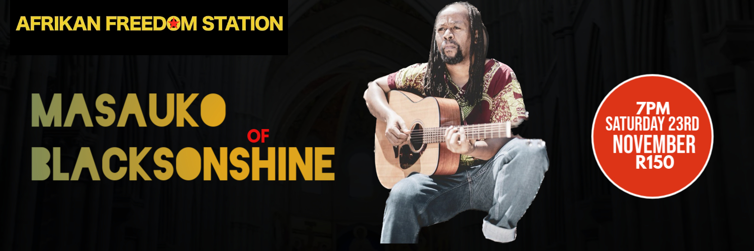 MASAUKO of BLACKSONSHINE live@AFRIKAN FREEDOM STATION