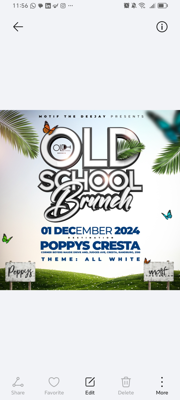 Old School brunch all white all house wdition