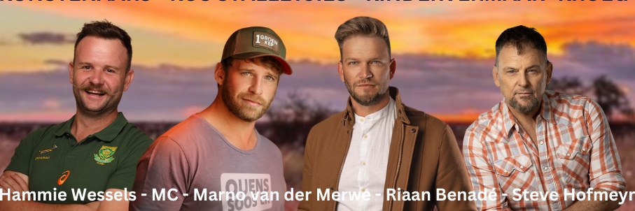 Marno vd Merwe, Riaan Benade & Steve Hofmeyr by Manzi