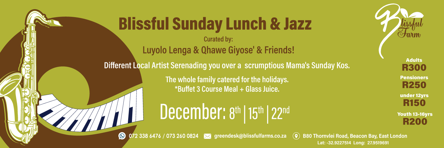 Blissful Sunday Lunch & Jazz