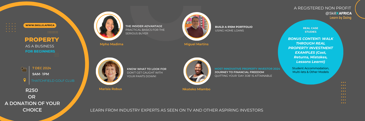 SkillX Africa: Property As A Business For Beginners