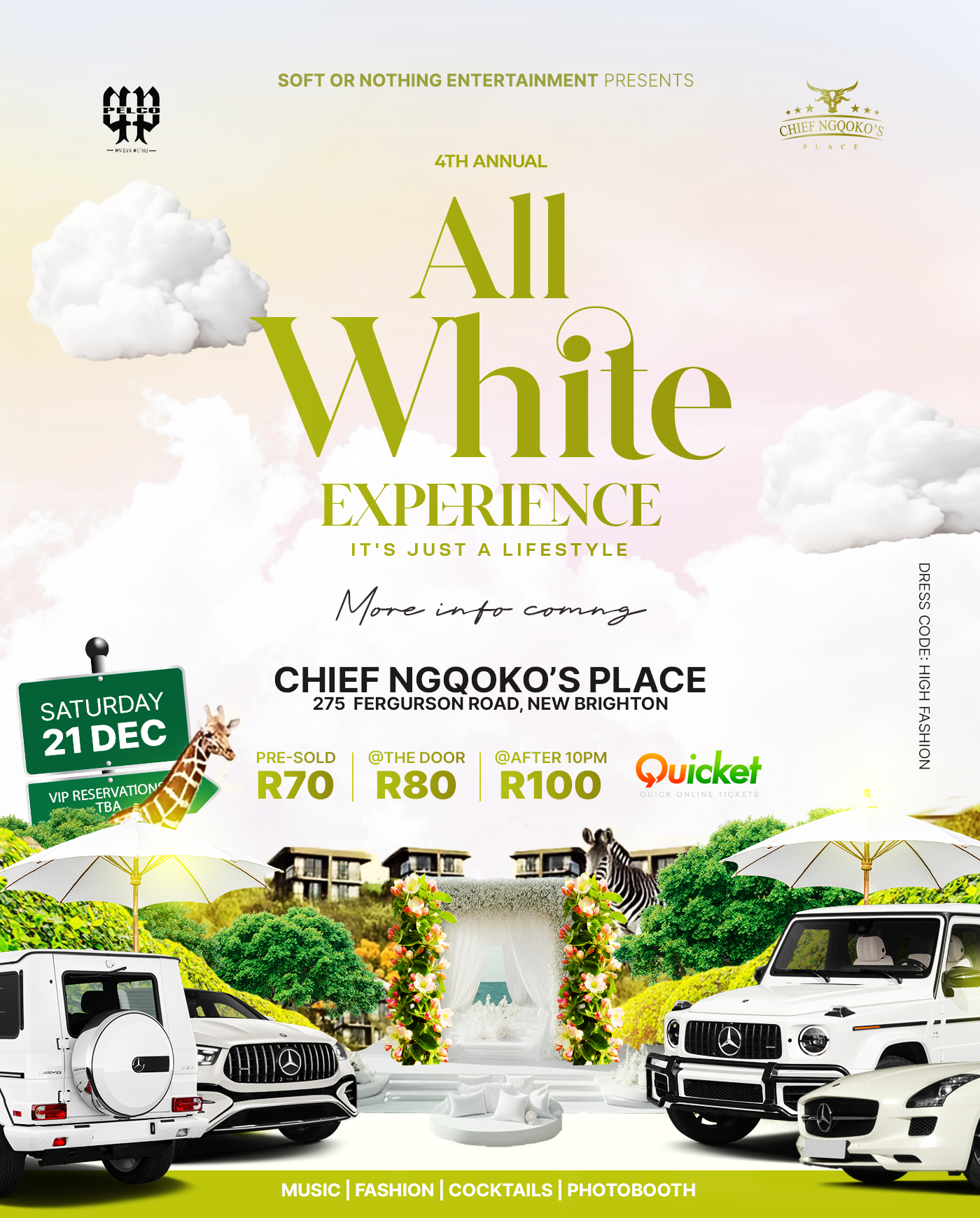 4th Annual All White Experience