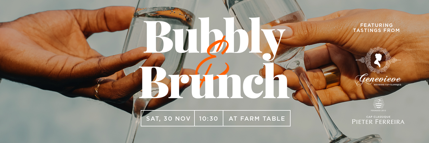 Bubbly & Brunch with Pieter Ferreira & Genevieve