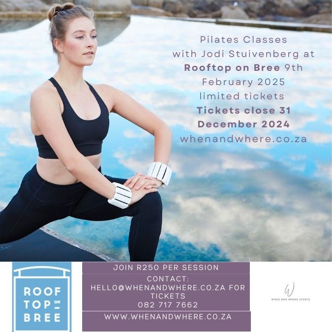 Pilates for two at Rooftop on Bree