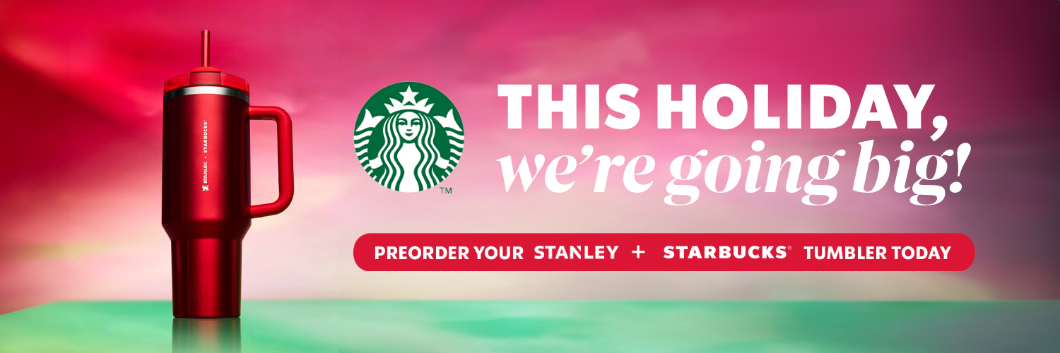Starbucks X Stanley Tumbler Preorders