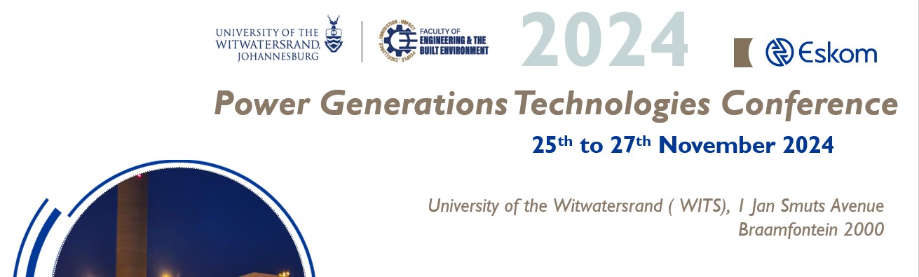 2024 Power Generations Technologies - WITS University and Eskom