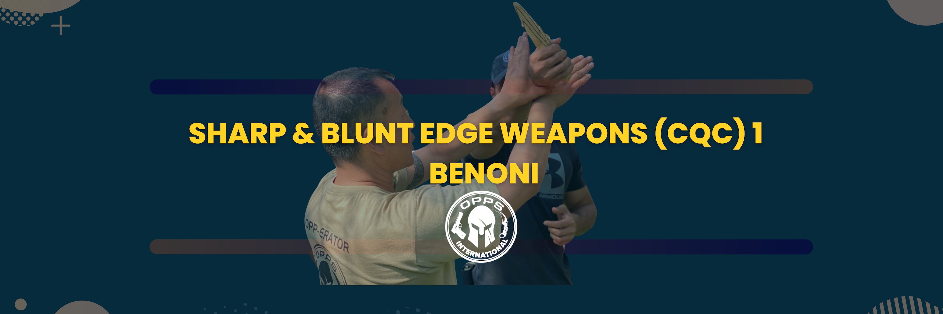 SHARP & BLUNT EDGE WEAPONS - BENONI 8 Dec
