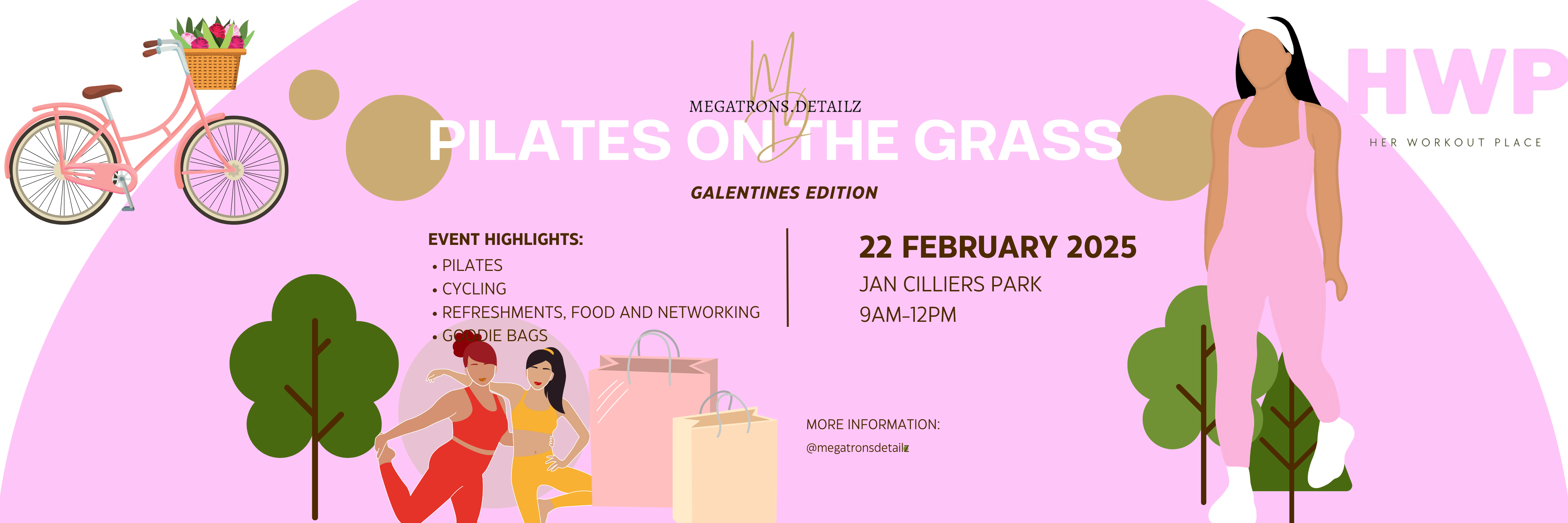 Pilates on the Grass: Galentines Edition