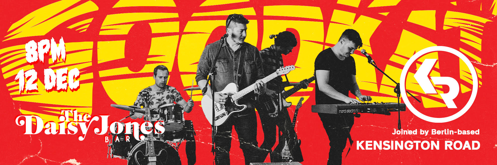 GOODKAT & Kensington Road [GER] live at Daisy Jones Bar, Stellenbosch