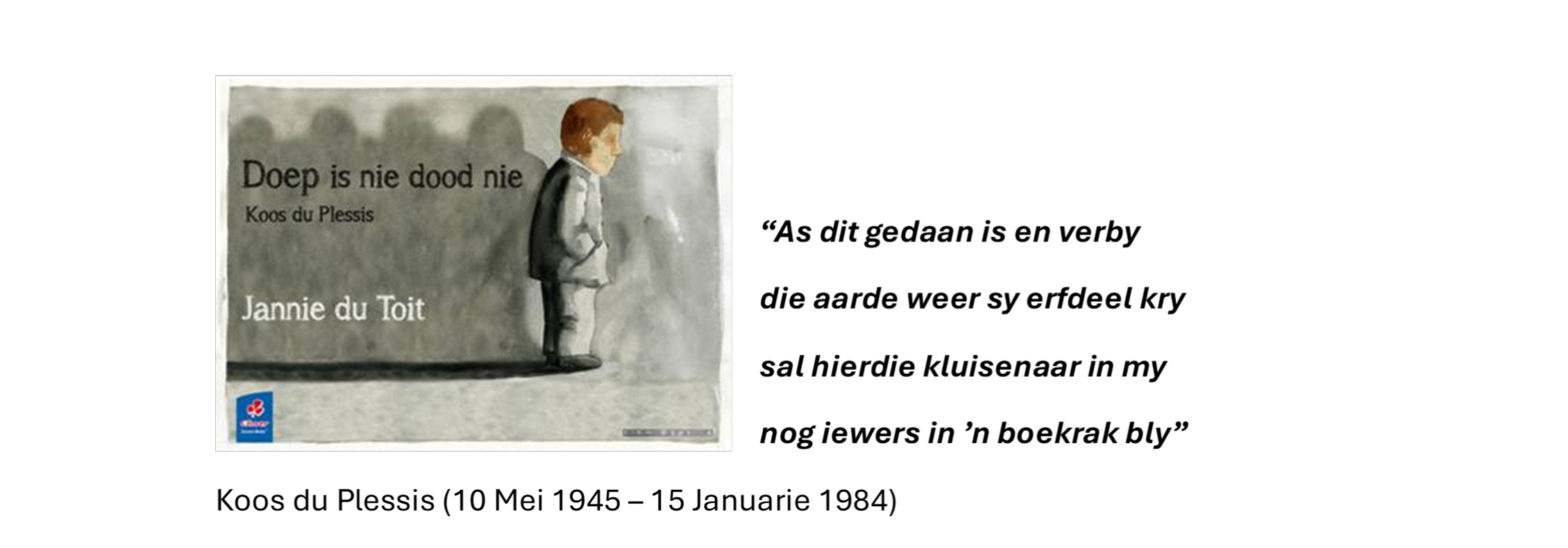 Jannie du Toit - Doep is nie dood nie