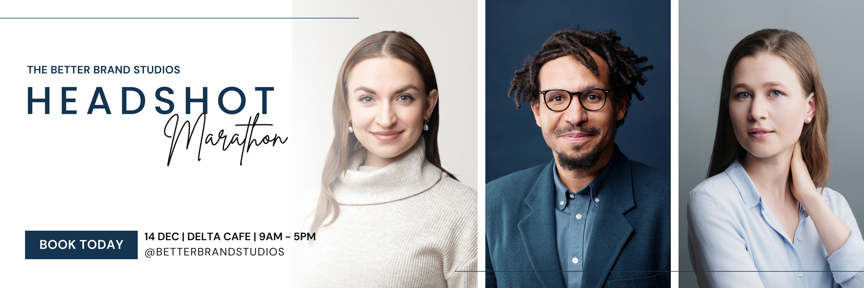 The Better Brand Studios Headshot Marathon