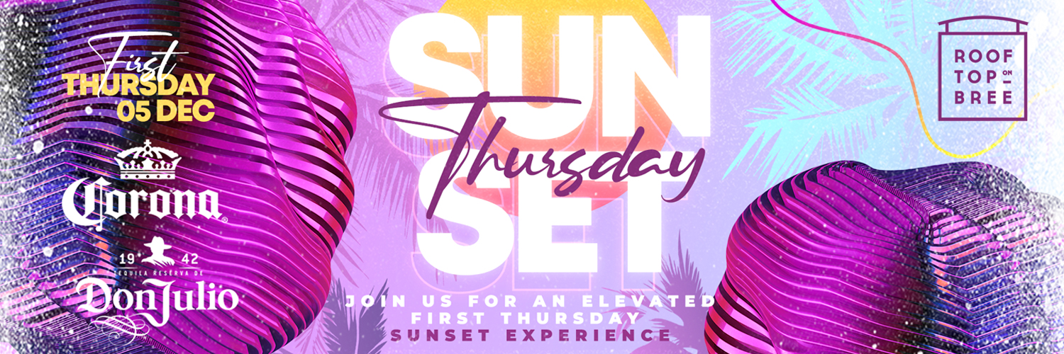 Sunset Thursdays Rooftop Party