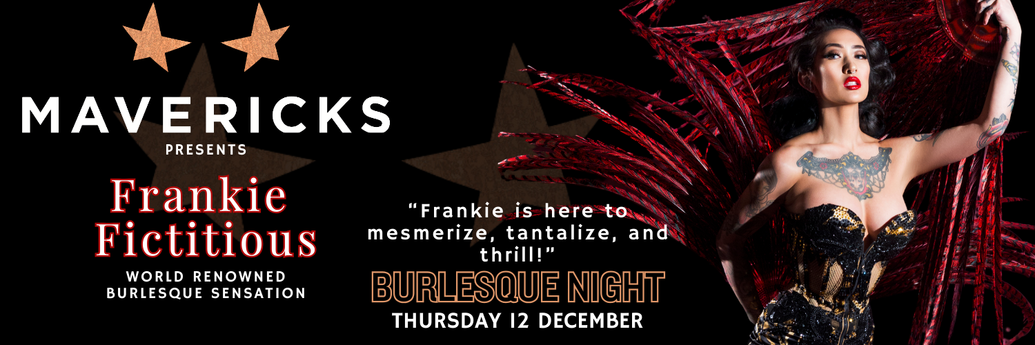 Burlesque Night - Frankie Fictitious Live