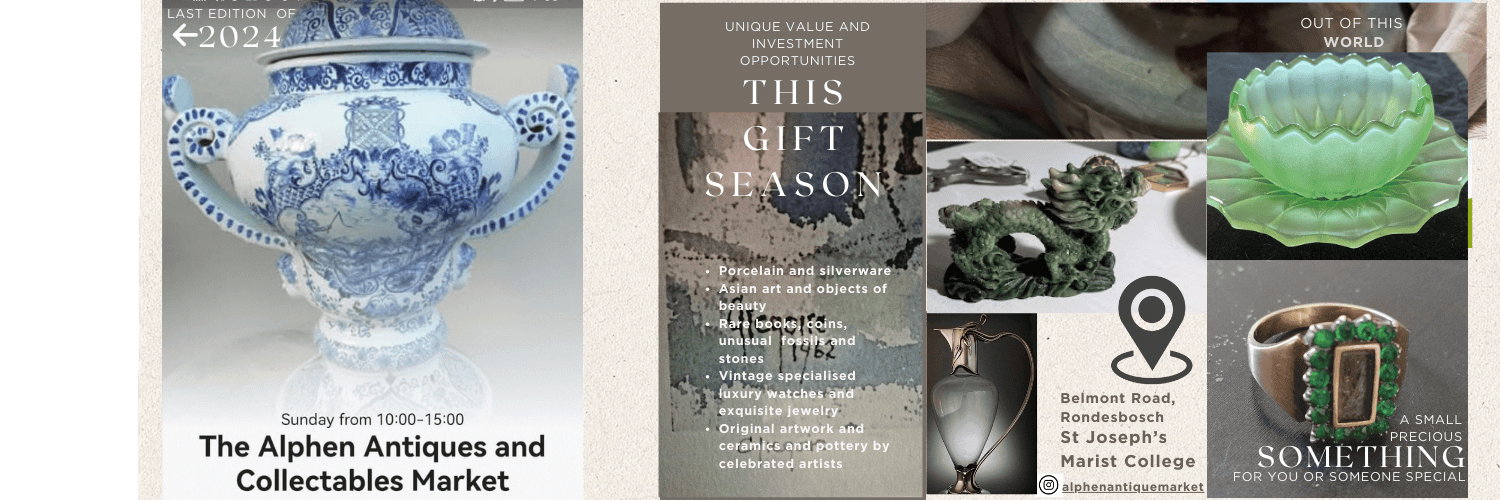 Alphen Antique and Collectables Market, Belmont Road Rondebosch