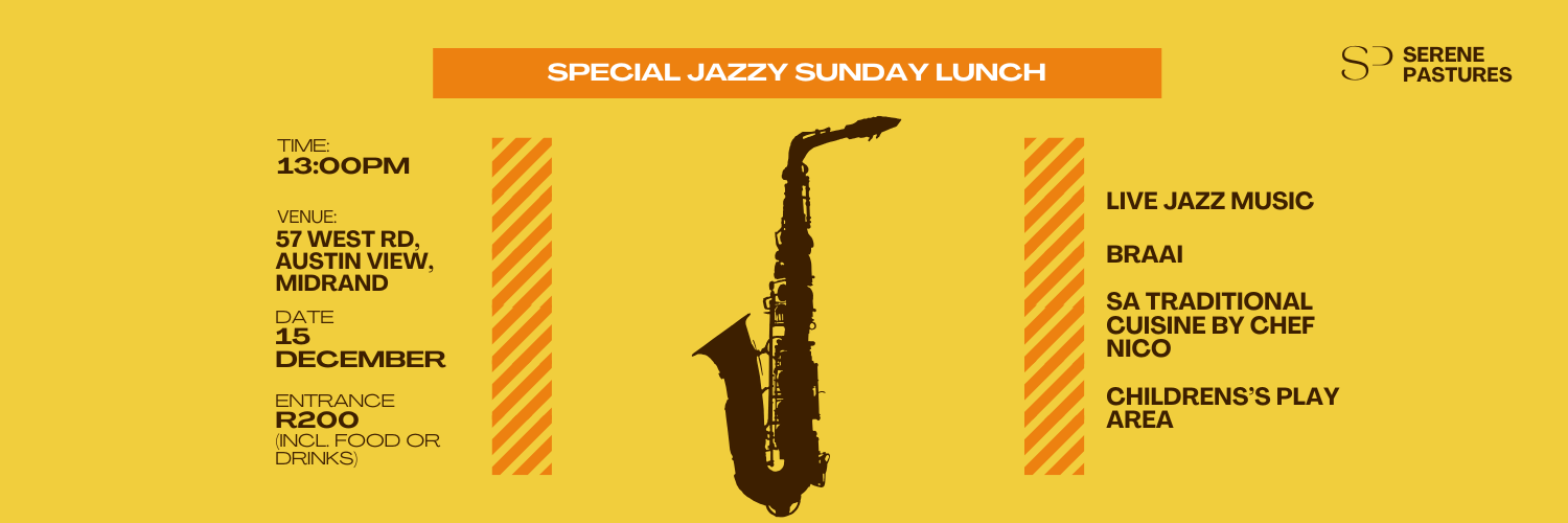 Special Jazzy Sunday Lunch