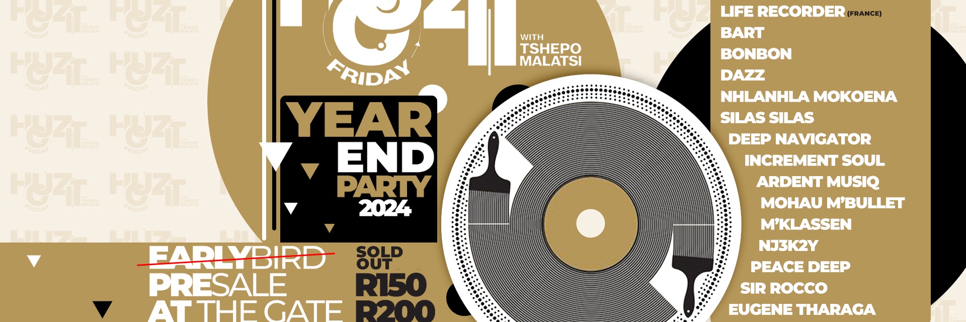 Rural Shadows Presents Houz It Friday Year End Party 2024 #4DK #UndergroundEdition