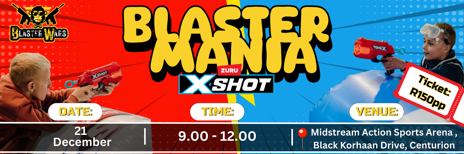 Blaster Mania Holiday Fun Day - Midstream (Centurion)