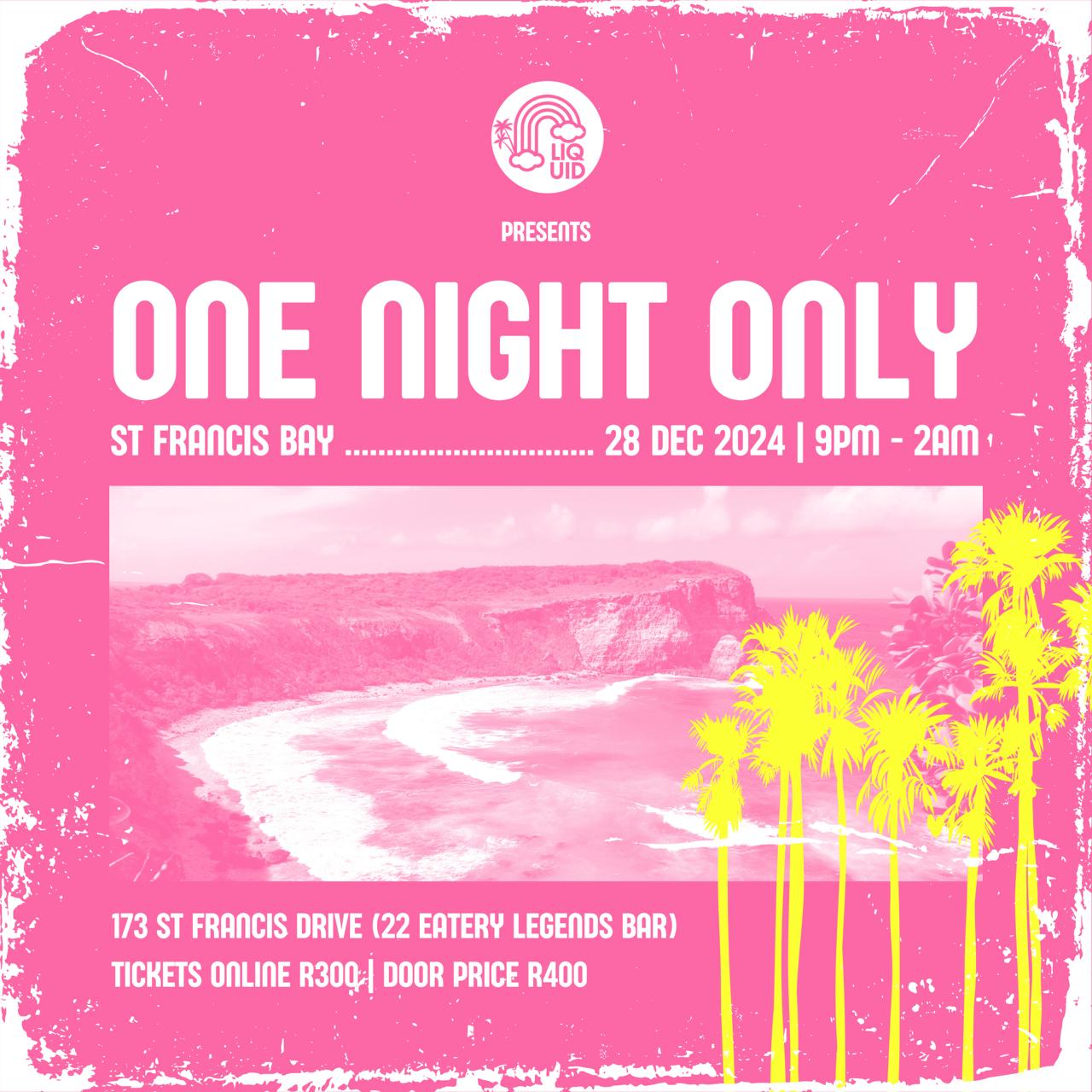 ONE NIGHT ONLY : ST FRANCIS