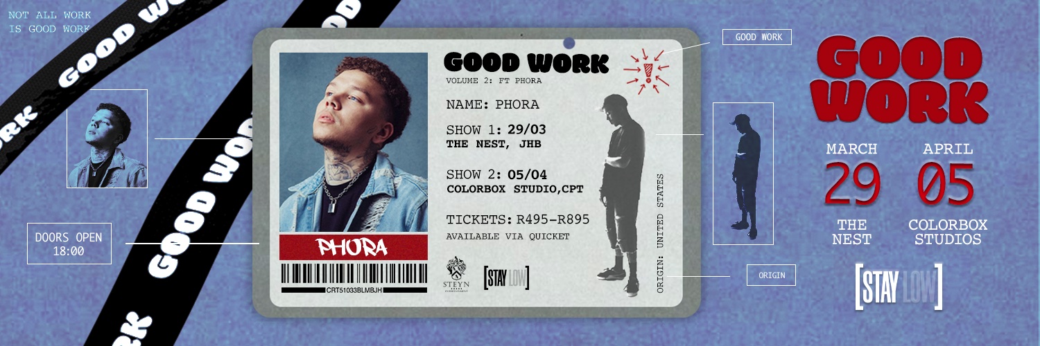 GOOD WORK – PHORA (JHB)