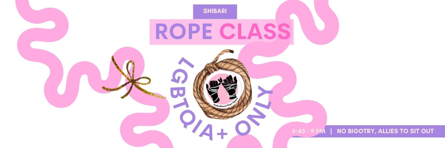 Shibari Rope Jam | LGBTQIA+ Only - Taster jam