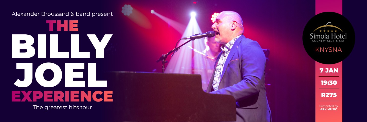 The Billy Joel Experience live in Knysna