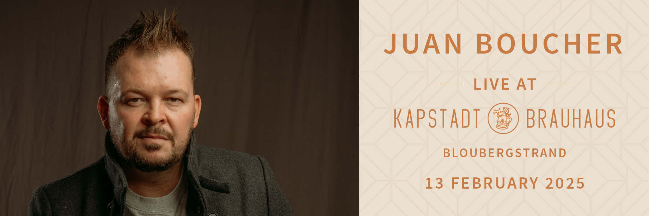 Juan Boucher live by Kapstadt Brauhaus Blouberg