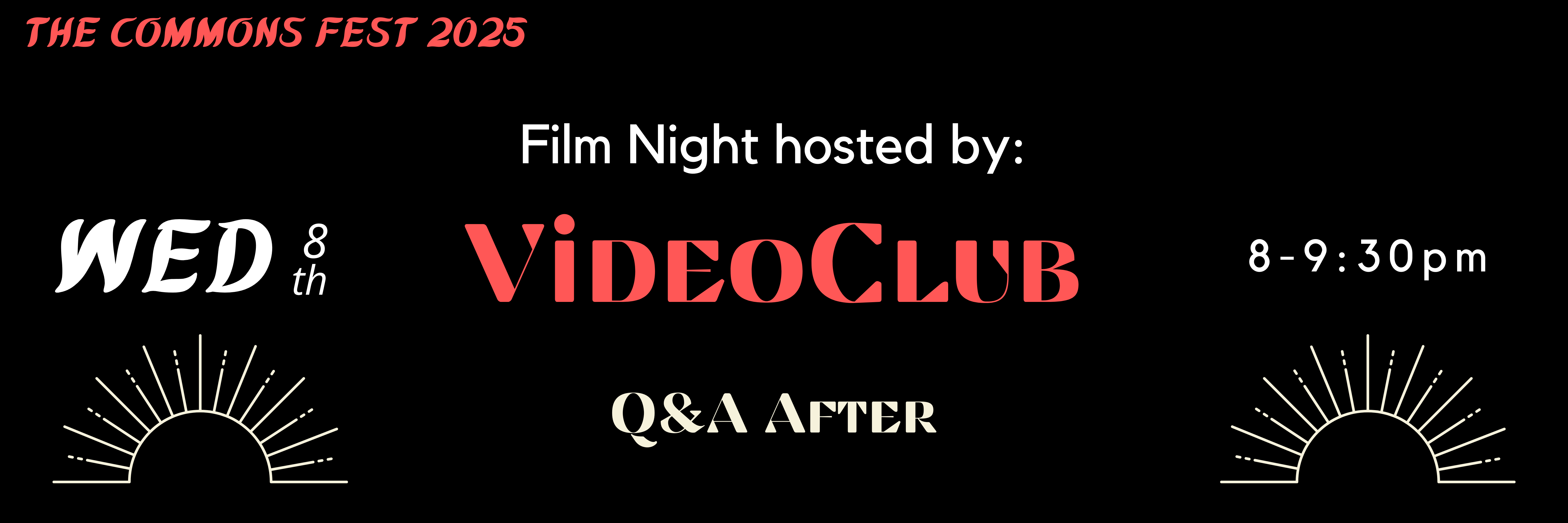 TC FEST 2025 : Film Night by VideoClub