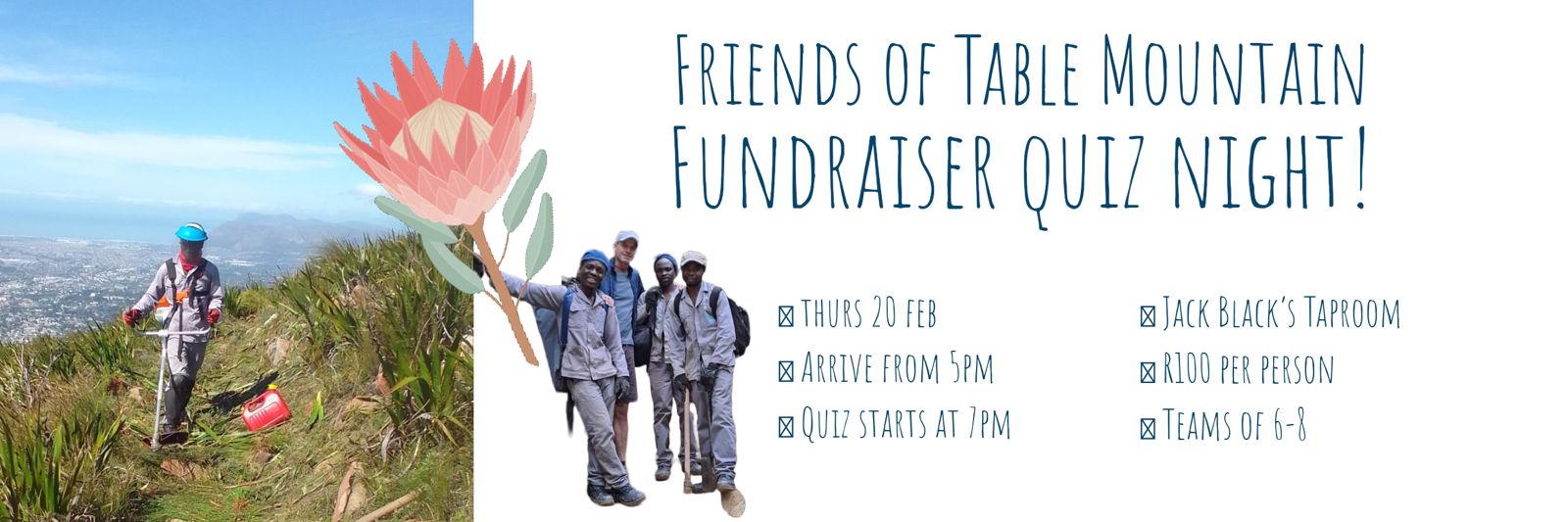 Friends of Table Mountain Quiz Night