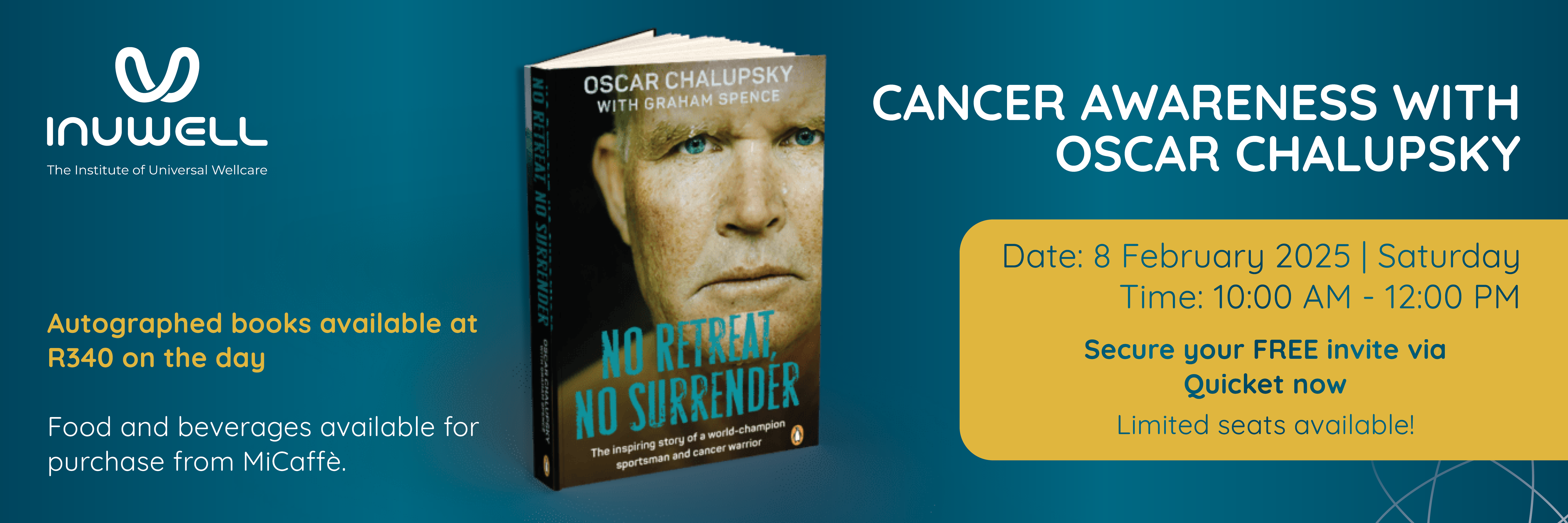 Cancer Awareness with Oscar Chalupsky