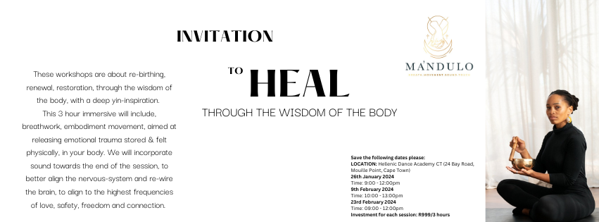Heal, through the wisdom of the body