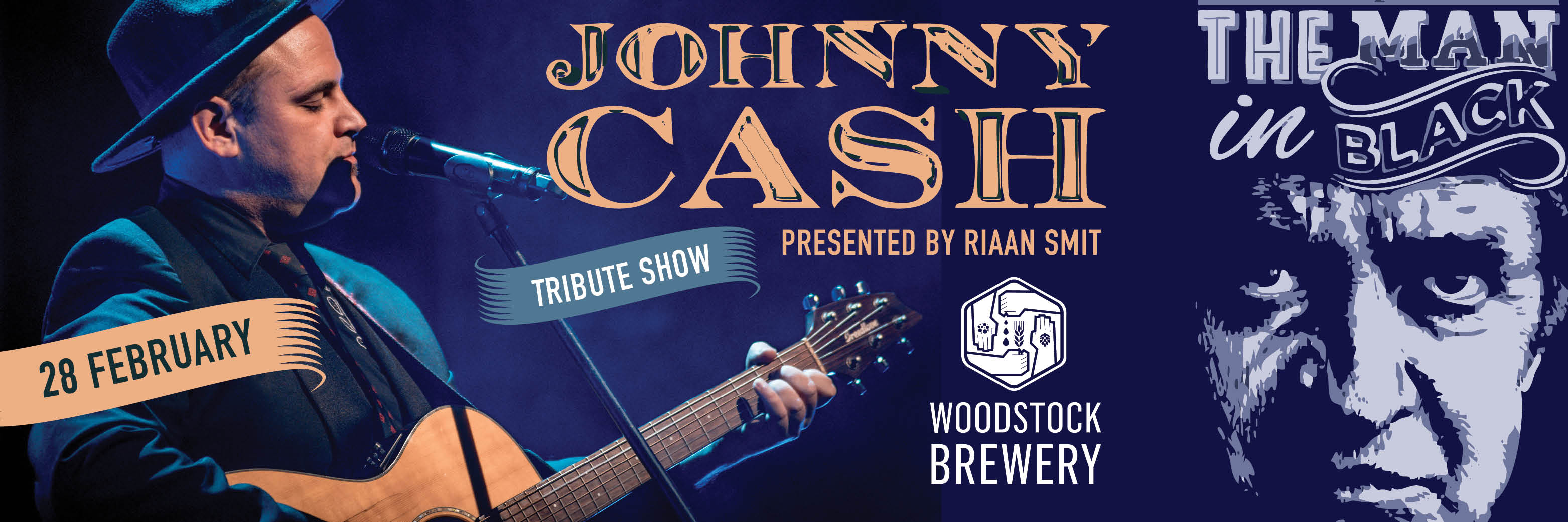Man in Black: A Tribute to Johnny Cash – Live at Woodstock Brewery  (ONE NIGHT ONLY)