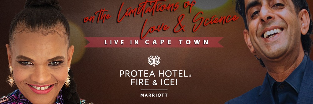 Shimmy Isaacs & Prof Zee on the Limitations of Love & Science LIVE in Cape Town at Protea Hotel Fire & Ice! 14 Feb 2025