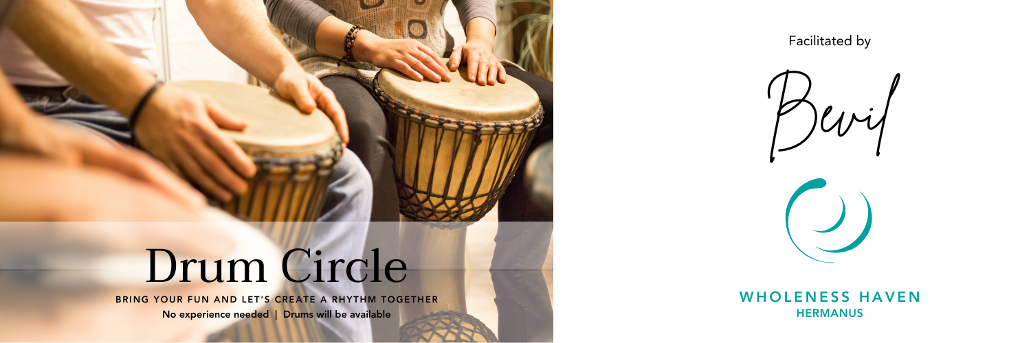 Drum Circle with Bevil and Ivana