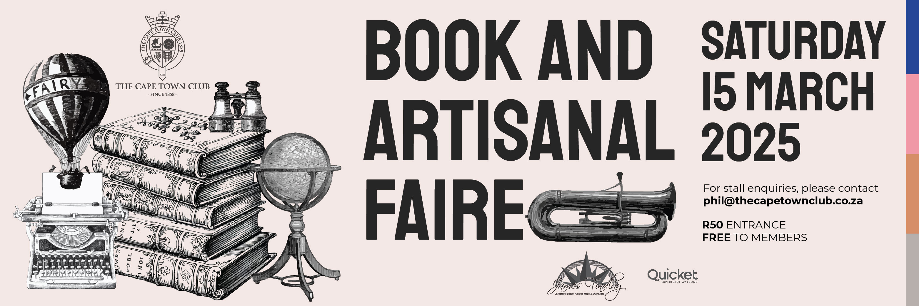 The Cape Town Club - Artisanal Book and Antiques Faire