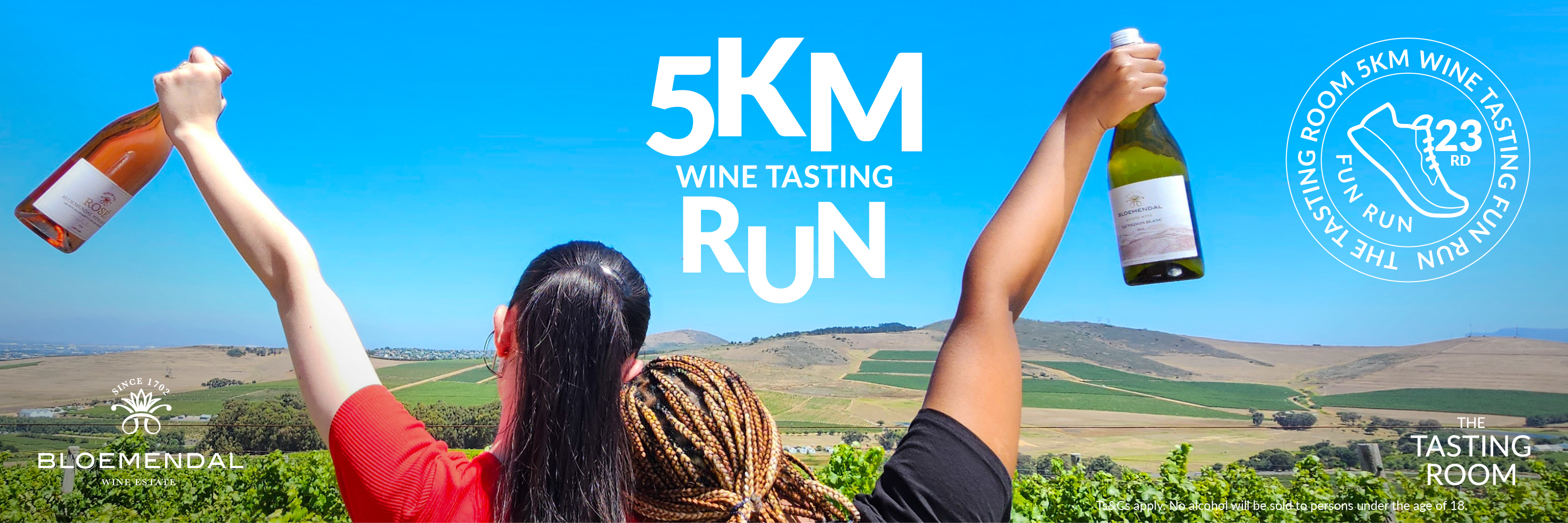 23rd 5KM Wine Tasting Fun Run Event